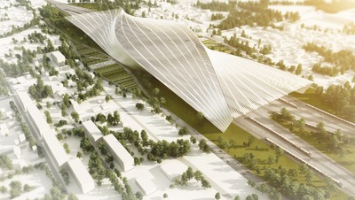 Trainstation Baku