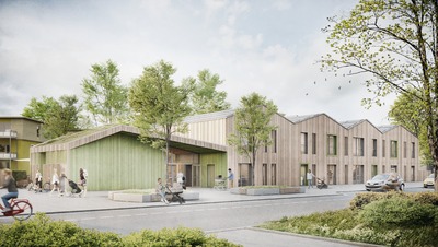 Neubau Kita Dortmund Huckarde